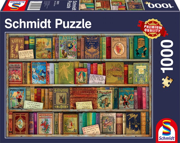 Schmidt Spiele (58315) - "Märchenbücher" - 1000 Teile Puzzle