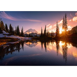 Schmidt Spiele (58321) - "Bergkulisse" - 1000 Teile Puzzle