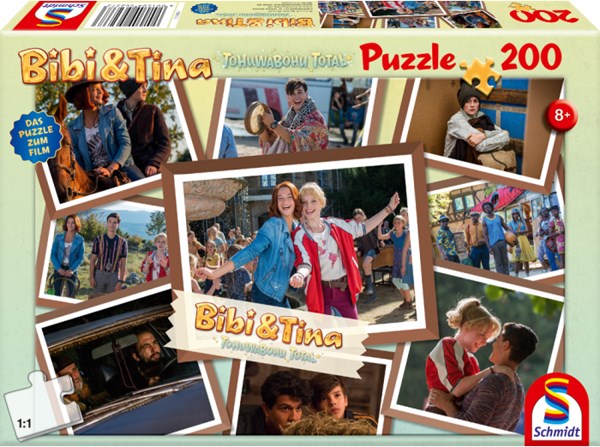Schmidt Spiele (56237) - "Freundinnen für alle Fälle" - 200 Teile Puzzle