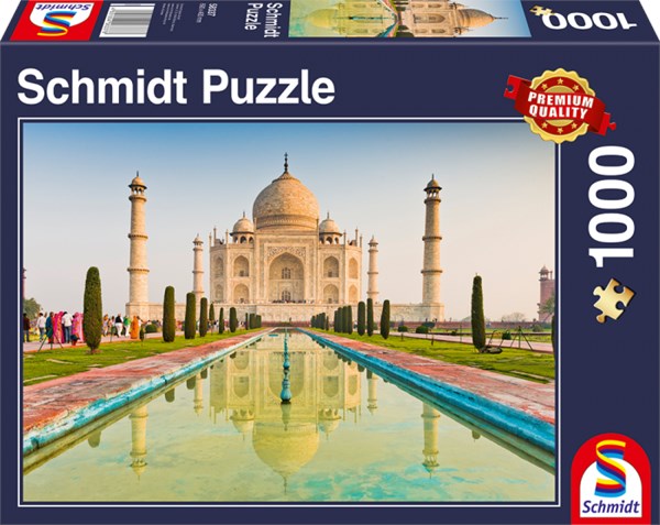 Schmidt Spiele (58337) - "Taj Mahal" - 1000 Teile Puzzle
