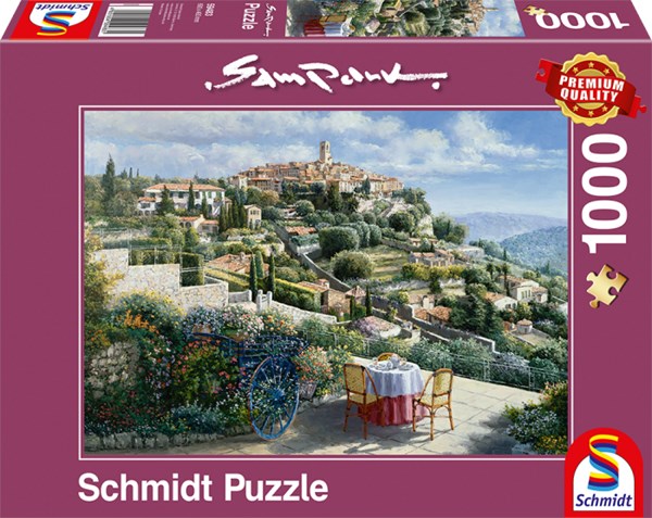 Schmidt Spiele (59483) - Sam Park: "St. Paul de Vence" - 1000 Teile Puzzle