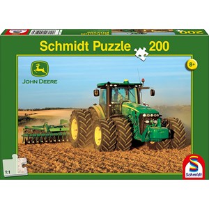 Schmidt Spiele (55526) - "John Deere 8270R" - 200 Teile Puzzle
