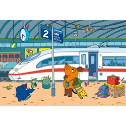 Schmidt Spiele (56092) - "Die Maus auf Reisen" - 40 Teile Puzzle