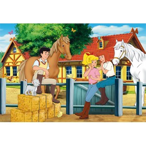 Schmidt Spiele (56187) - "Auf dem Martinshof" - 100 Teile Puzzle