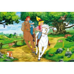 Schmidt Spiele (56913) - "Bibi & Tina" - 100 Teile Puzzle