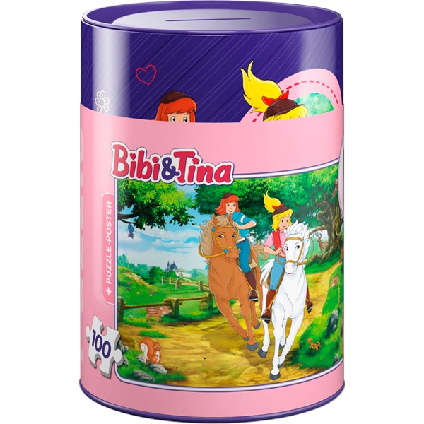 Schmidt Spiele (56913) - "Bibi & Tina" - 100 Teile Puzzle