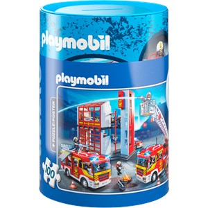Schmidt Spiele (56914) - "Playmobil" - 100 Teile Puzzle