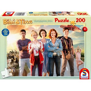 Schmidt Spiele (56236) - "Tohuwabohu Total" - 200 Teile Puzzle