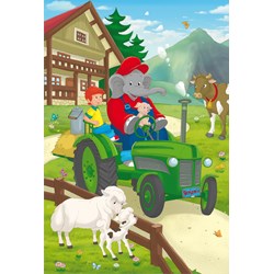 Schmidt Spiele (56207) - "In Aktion" - 24 Teile Puzzle