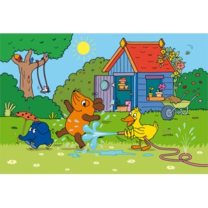 Schmidt Spiele (56213) - "Viel Spaß mit der Maus" - 48 Teile Puzzle