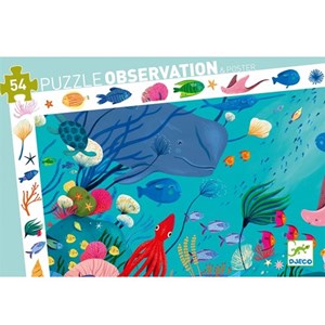 Djeco (07562) - "Aquatic" - 54 Teile Puzzle