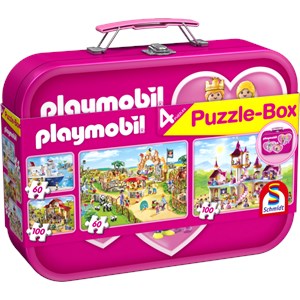 Schmidt Spiele (56498) - "Playmobil" - 60 100 Teile Puzzle