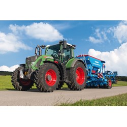 Schmidt Spiele (56221) - "Fendt 1050 Vario / 724 Vario / 6275L" - 48 Teile Puzzle
