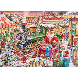 Ravensburger (19345) - "The Santa Express" - 1000 Teile Puzzle