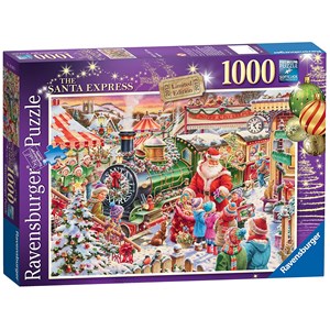 Ravensburger (19345) - "The Santa Express" - 1000 Teile Puzzle