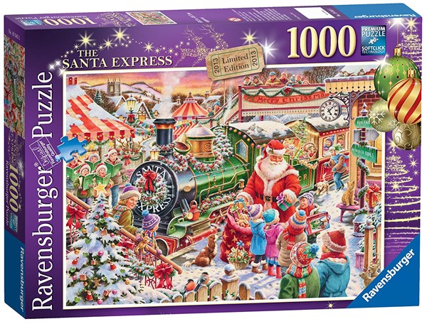 Ravensburger (19345) - "The Santa Express" - 1000 Teile Puzzle