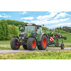 Schmidt Spiele (56257) - "Fendt 211 Vario mit Fendt Wender Twister" - 150 Teile Puzzle