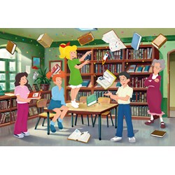 Schmidt Spiele (56263) - "Bibi Blocksberg" - 60 Teile Puzzle