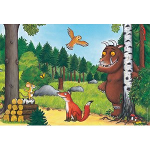 Schmidt Spiele (56266) - "Der Grüffelo Kinderpuzzle" - 40 Teile Puzzle