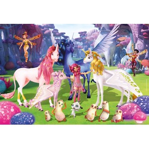 Schmidt Spiele (56267) - "Mia and me" - 100 Teile Puzzle