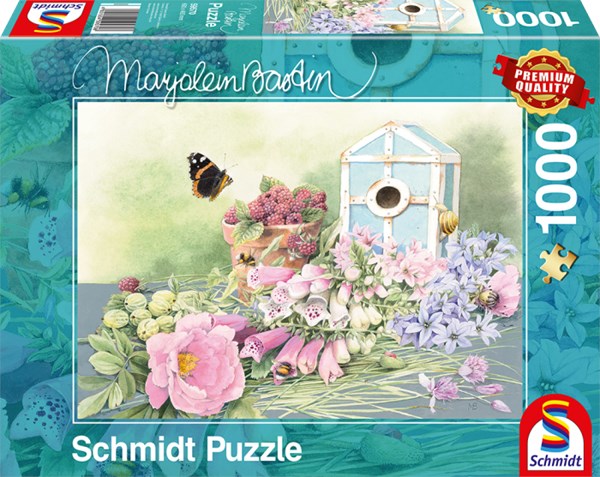 Schmidt Spiele (59570) - Marjolein Bastin: "Sommer-Residenz" - 1000 Teile Puzzle