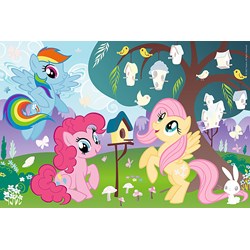 Trefl (75116) - "Ponies und der Vogelbaum" - 35 Teile Puzzle