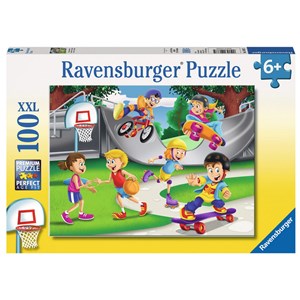 Ravensburger (10687) - "Skateboarding" - 100 Teile Puzzle