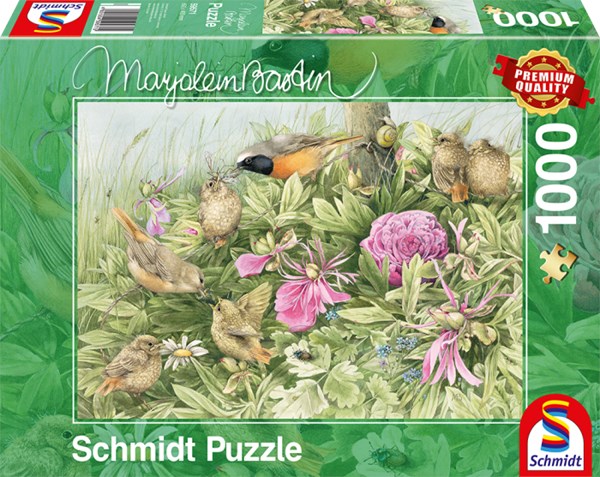 Schmidt Spiele (59571) - Marjolein Bastin: "Festmahl auf der Wiese" - 1000 Teile Puzzle