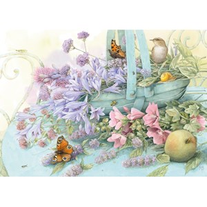 Schmidt Spiele (59572) - Marjolein Bastin: "Blumenkorb" - 1000 Teile Puzzle