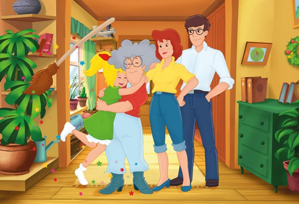 Schmidt Spiele (56280) - "Oma ist die Beste!" - 100 Teile Puzzle