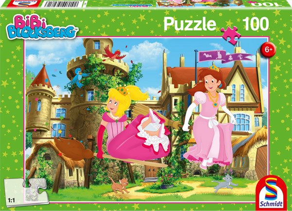 Schmidt Spiele (56281) - "Die Prinzessinnen von Thunderstorm" - 100 Teile Puzzle