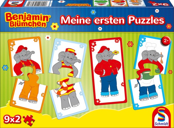 Schmidt Spiele (56273) - "Meine ersten Puzzles" - 2 Teile Puzzle