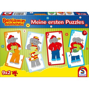 Schmidt Spiele (56273) - "Meine ersten Puzzles" - 2 Teile Puzzle