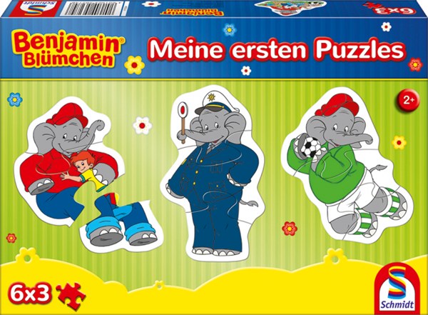 Schmidt Spiele (56274) - "Meine ersten Puzzles" - 3 Teile Puzzle