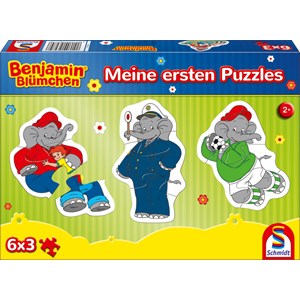 Schmidt Spiele (56274) - "Meine ersten Puzzles" - 3 Teile Puzzle