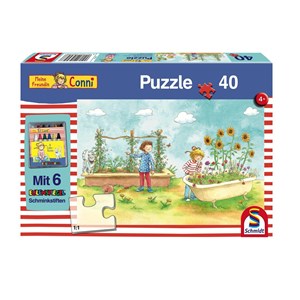 Schmidt Spiele (56258) - "Motiv 1" - 40 Teile Puzzle