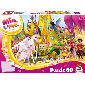 Schmidt Spiele (56296) - "Phuddles Klebonadeprozessor" - 60 Teile Puzzle