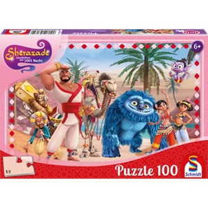 Schmidt Spiele (56184) - "Sherazade" - 100 Teile Puzzle
