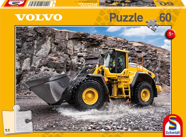 Schmidt Spiele (56284) - "Volvo L150H" - 60 Teile Puzzle