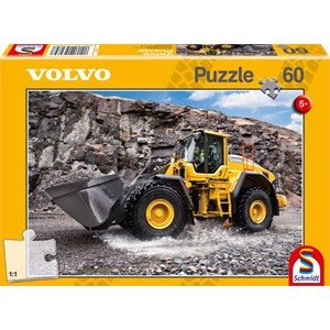 Schmidt Spiele (56284) - "Volvo L150H" - 60 Teile Puzzle