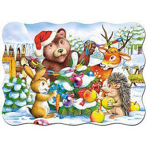 Castorland (B-03402) - "Christmas Tree" - 30 Teile Puzzle