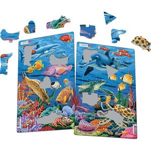 Larsen (H23) - "Coral reefs" - 25 Teile Puzzle