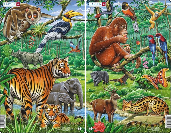 Larsen (H21) - "Jungle" - 30 Teile Puzzle