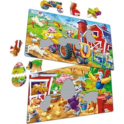 Larsen (U10) - "Barnyard" - 16 Teile Puzzle