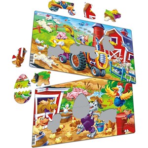 Larsen (U10) - "Barnyard" - 16 Teile Puzzle