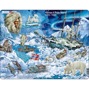 Larsen (NB7-IT) - "Towards the North Pole - IT" - 65 Teile Puzzle