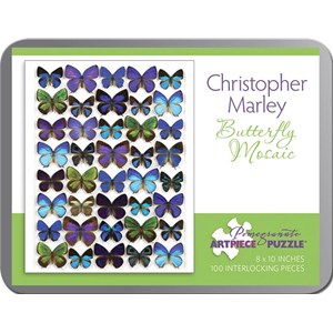 Pomegranate (AA798) - Christopher Marley: "Butterfly Mosaic" - 100 Teile Puzzle