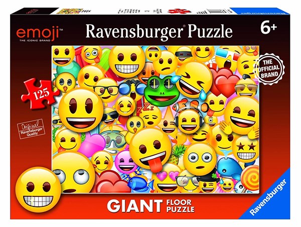 Ravensburger (09788) - "Emoji" - 125 Teile Puzzle