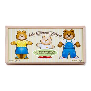 Melissa and Doug (3770) - "Bear Family Dress-Up"