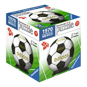 Ravensburger (11937-01) - "1970 Fifa World Cup" - 54 Teile Puzzle
